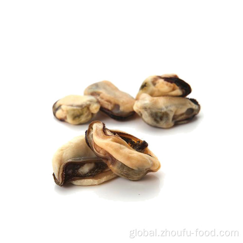 Cooked Frozen Clams In Shell Seafood Frozen Mussel Meat in Half Shell Manufactory